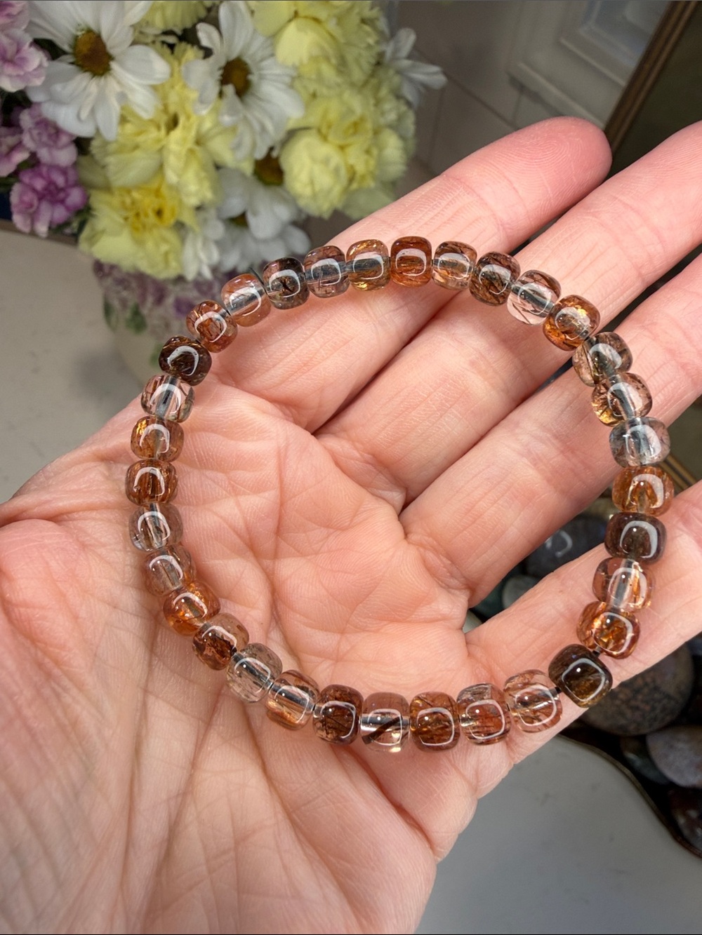 Black Golden Super 7 Bracelet: B1308
